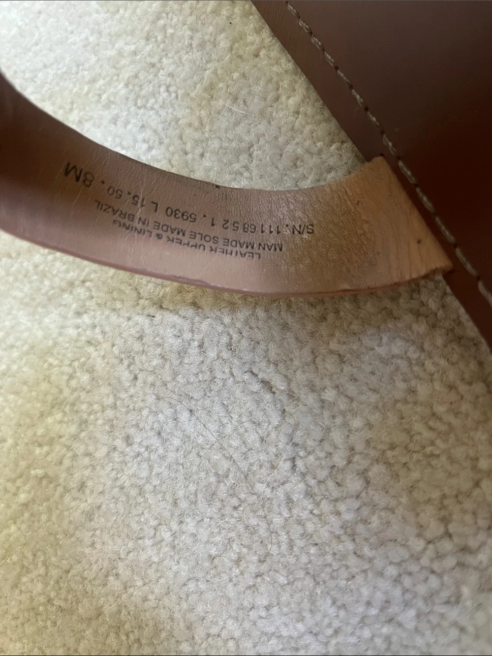 Tory Burch Leather Thong Sandals in Brown and Nude